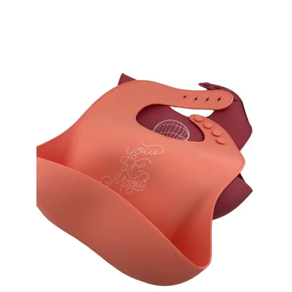 Sweet Child 2 Pack Silicone‎ Baby Bibs